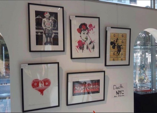 最新入荷限定品！正規品DEATHNYC 世界限定100枚 バンクシー カウズ 最新入荷限定品！正規品DEATHNYC 世界限定100枚 バンクシー カウズ