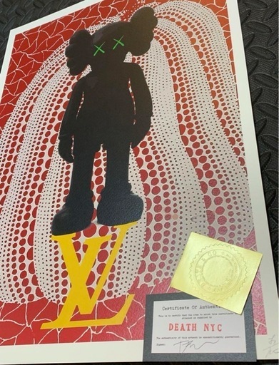 最新入荷限定品！正規品DEATHNYC 世界限定100枚 バンクシー カウズ 最新入荷限定品！正規品DEATHNYC 世界限定100枚 バンクシー カウズ