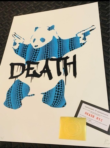 蔵出限定販売！正規品DEATHNYC  世界限定100枚 バンクシー