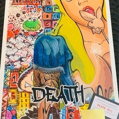 蔵出限定販売！正規品DEATHNYC  世界限定100枚 バンクシー アリスの画像