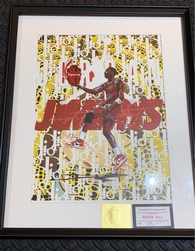 蔵出限定販売！正規品DEATHNYC  世界限定100枚 バンクシー カウズ