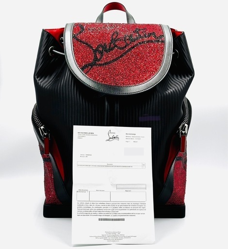 超希少・新品未使用・スワロフスキーChristian Louboutinバックパック