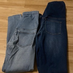 UNIQLO✨マタニティデニム✨スキニー✨2本セット✨の画像