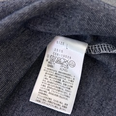 INDEX インデックス　ワールド　トレーナー　グレー　長袖　ビジュー付　美品の画像