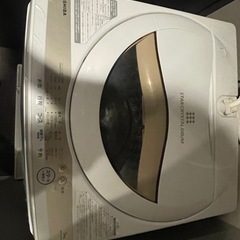 TOSHIBA 洗濯機　5キロの画像