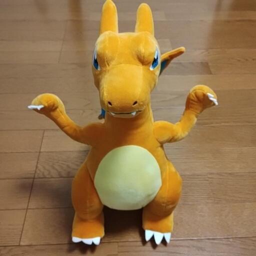 【値下げ】ポケットモンスター　めちゃもふぐっとぬいぐるみ　リザードン