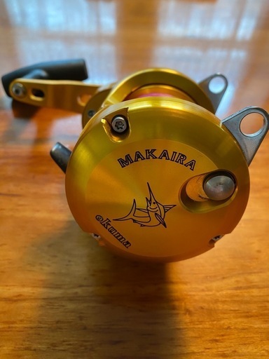 OKUMA MAKAIRA 15II マカイラ　レバードラグリール キハダ泳がせ マグロ カツオ 青物 ヒラマサ オクマ