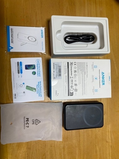 【中古】モバイルバッテリー　Anker