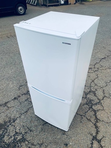♦️アイリスオーヤマ ノンフロン冷凍冷蔵庫【2021年式】IRSD-14A-W