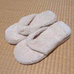 ふんわりモコモコスリッパ