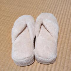 ふんわりモコモコスリッパの画像
