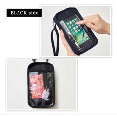トラディショナル ウェザーウェア スマホケース／推し活／お財布 リバーシブル3大活用できる！ 両面 撥水加工付きポシェットの画像
