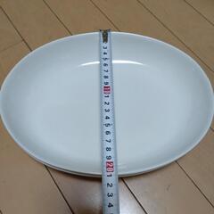 皿 カレー他 ホワイトの画像