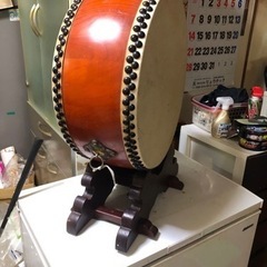 三線用大小太鼓の画像