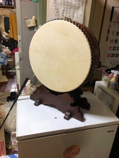 三線用大小太鼓