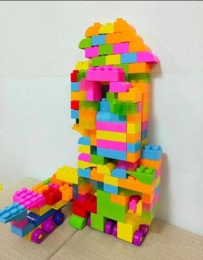 メガブロックセットたっぷり(^^)