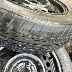 日産キューブ純正ホイール　　の画像