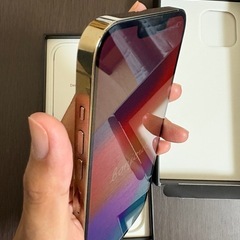 iPhone13promax 256GB ゴールドの画像