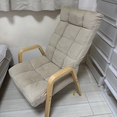 一人用ソファ　椅子　折りたたみ可能の画像