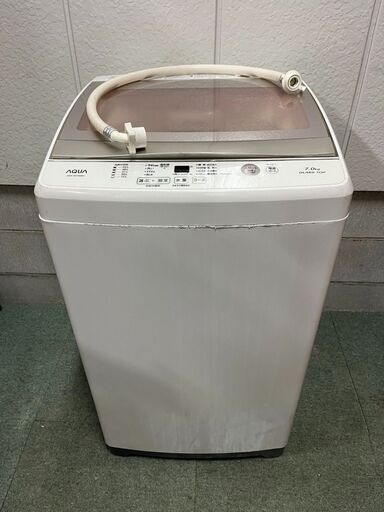AQUA アクア 全自動洗濯機 7.0kg AQW-GS70G 風乾燥 2018年製