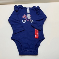 【新品】サイズ70 カーターズ長袖ロンパースの画像