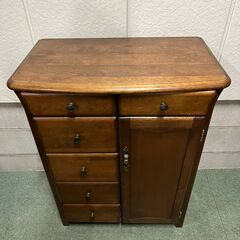 SELVA セルバ 5段 チェスト 収納棚 幅65cm×奥行35cm×高さ88cmの画像