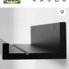 IKEA 壁につける棚 絵画スタンド　の画像