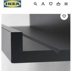 IKEA 壁につける棚 絵画スタンド　の画像