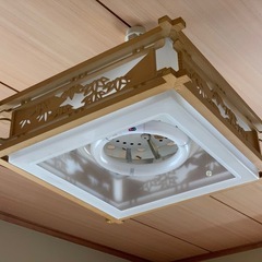 和室の照明の画像