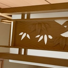 和室の照明の画像