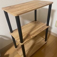 〈至急！お譲り希望〉シェルフ 木製 3段