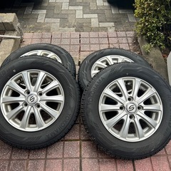 145/80r13 ヨコハマスタッドレス　21年製バリ溝
