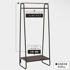 ハンガーラックの画像