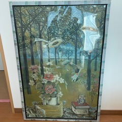 絵　オリジナル作品　額縁の画像