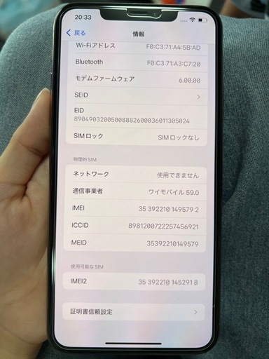 11Pro Max iPhone 256GB