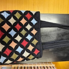 素敵なパッチワークバッグの画像