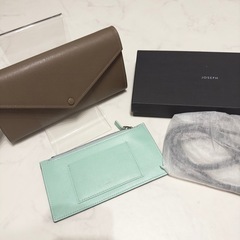 (新品箱付)JOSEPH本革ショルダーウォレット