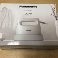 10/20（日）最終★パナソニック 衣類スチーマー コンパクト ホワイト NI-FS420-W
②の画像