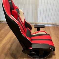 AKRACING AKR-GYOKUZA V2-RED AKレーシング極座 ゲーミング座椅子　ゲーミングチェア 赤の画像