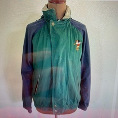 ★90s ヴィンテージ 古着 ディズニー ミッキー ナイロンジャケット XL ジャンパー ディズニーランド 洋服 グッズ マニアの画像