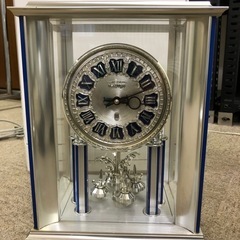 【お譲り先決定】日新時計工業 置時計 Master Quartz...