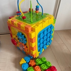 おもちゃ3点　トーマスブロック、工具おもちゃ、他の画像