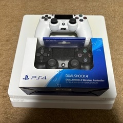 PS4 500GBと【新品未開封】PS4純正コントローラーのセット