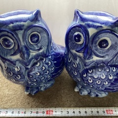ふくろう　置物の画像