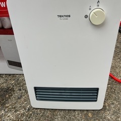 セラミックヒーター TEKNOS  テクノス 1200W TS-125 ファンヒーター　暖房  の画像