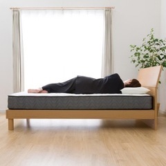 【良品・10月20日まで】シングルベット用コイルマットレスの画像