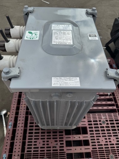 2022年　愛知電気　三相変圧器. 30kVA