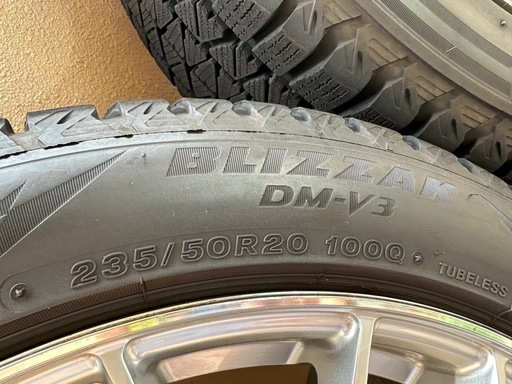 20インチ　スタッドレス　ホイールRAYS 4本セット