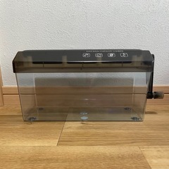 手動シュレッダー（決まりました🙇‍♀️）