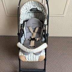 【譲渡完了
】combiコンビ　A型ベビーカー　ミニーちゃん防寒具付き